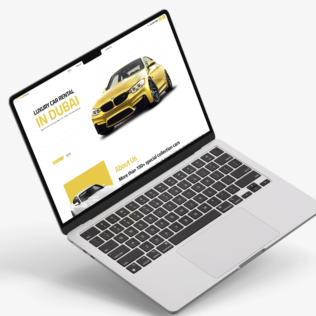 TRX Car Rental Website Development